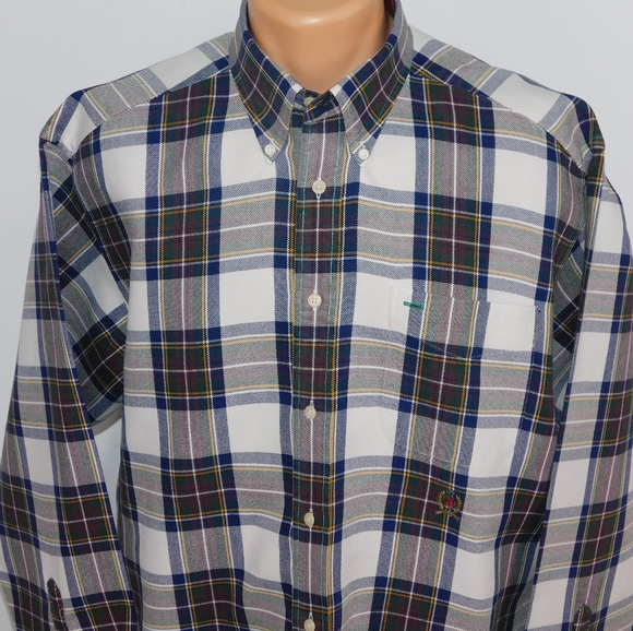 Tommy Hilfiger long sleeve button down shirt. L - Picture 2 of 8